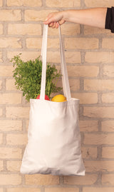 Impact AWARE™ gerecycled katoenen draagtas 330gsm