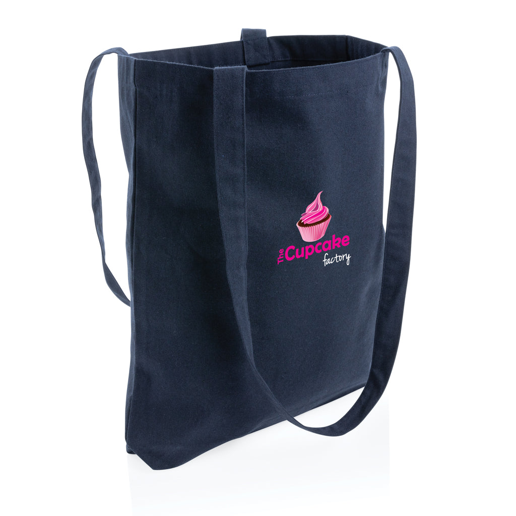 Impact AWARE™ gerecycled katoenen draagtas 330gsm