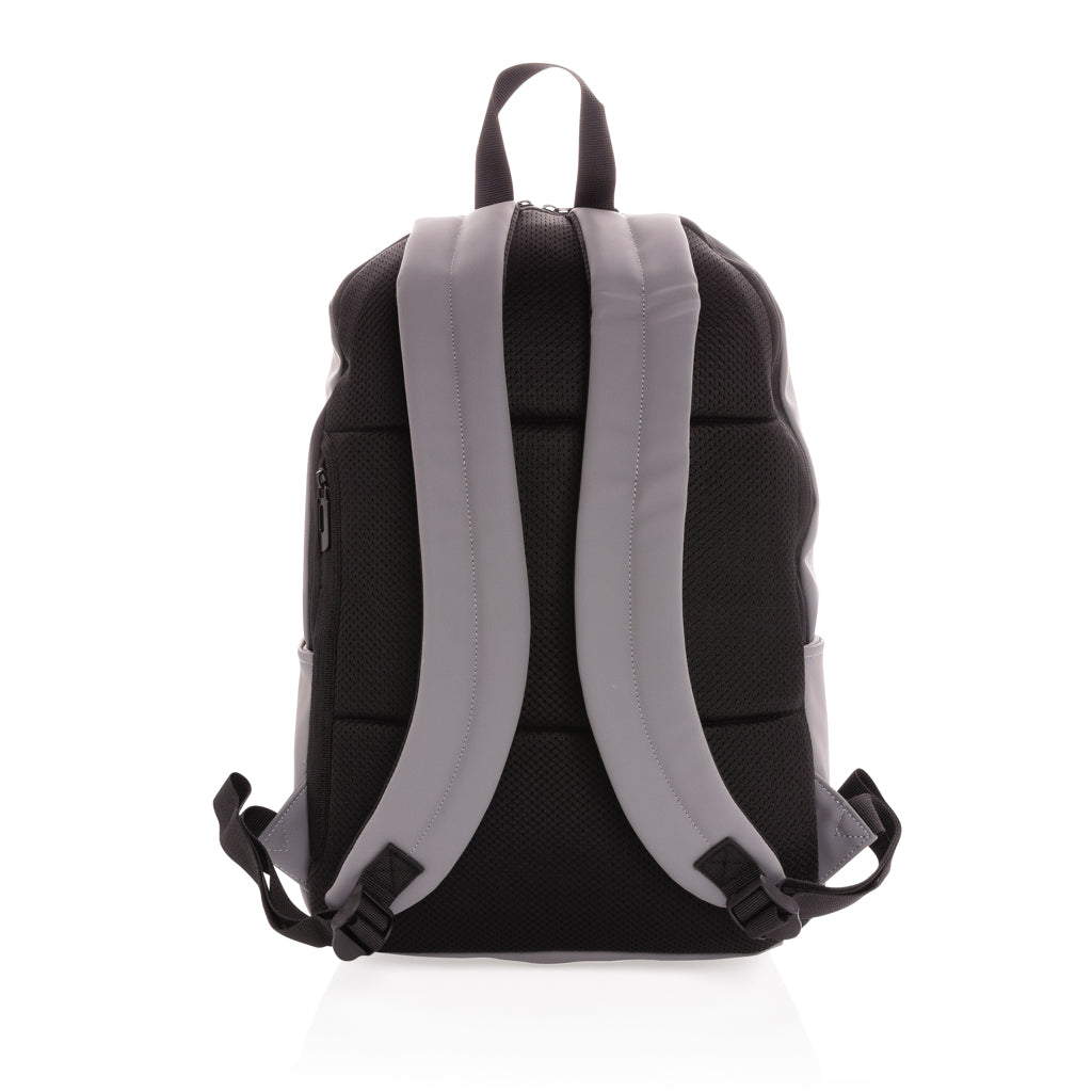 Smooth PU 15.6" laptop rugzak PVC-vrij