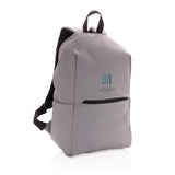 Smooth PU 15.6" laptop rugzak PVC-vrij