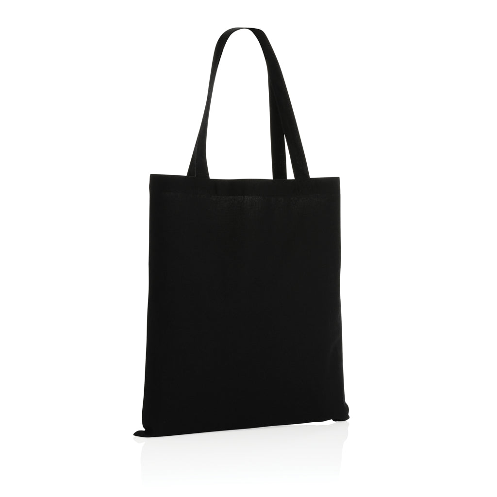 Impact AWARE™ gerecycled katoenen draagtas 145gsm
