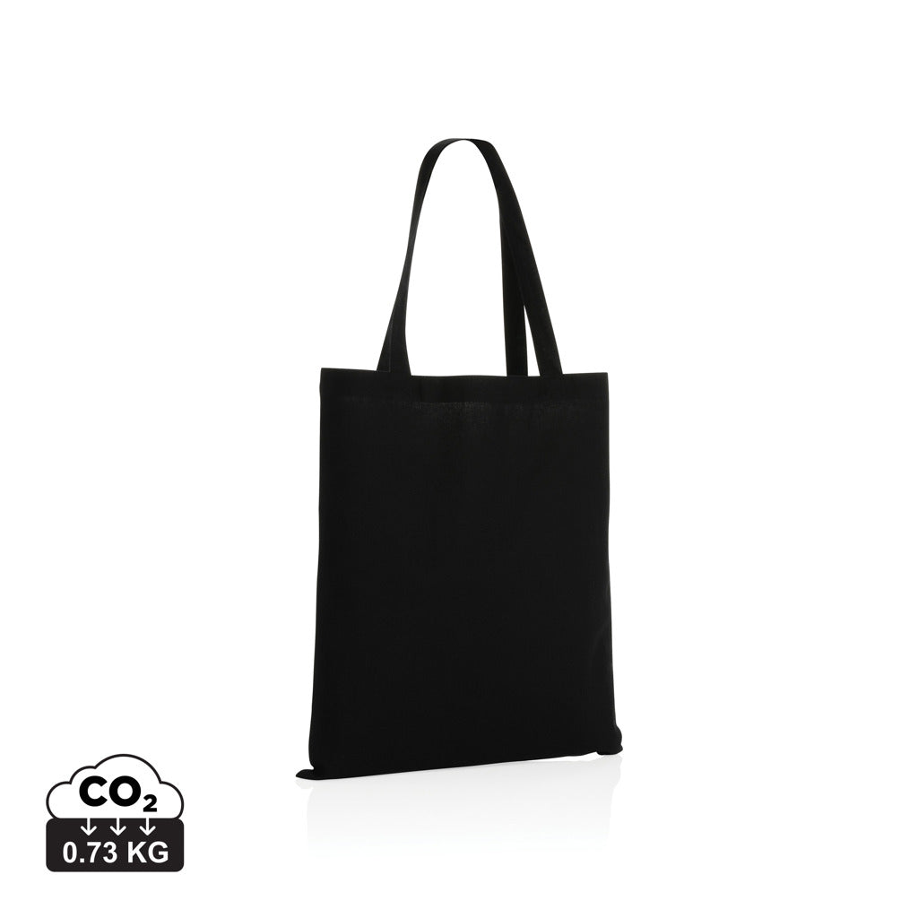 Impact AWARE™ gerecycled katoenen draagtas 145gsm