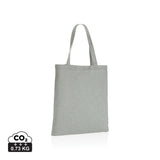 Impact AWARE™ gerecycled katoenen draagtas 145gsm
