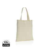 Impact AWARE™ gerecycled katoenen draagtas 145gsm