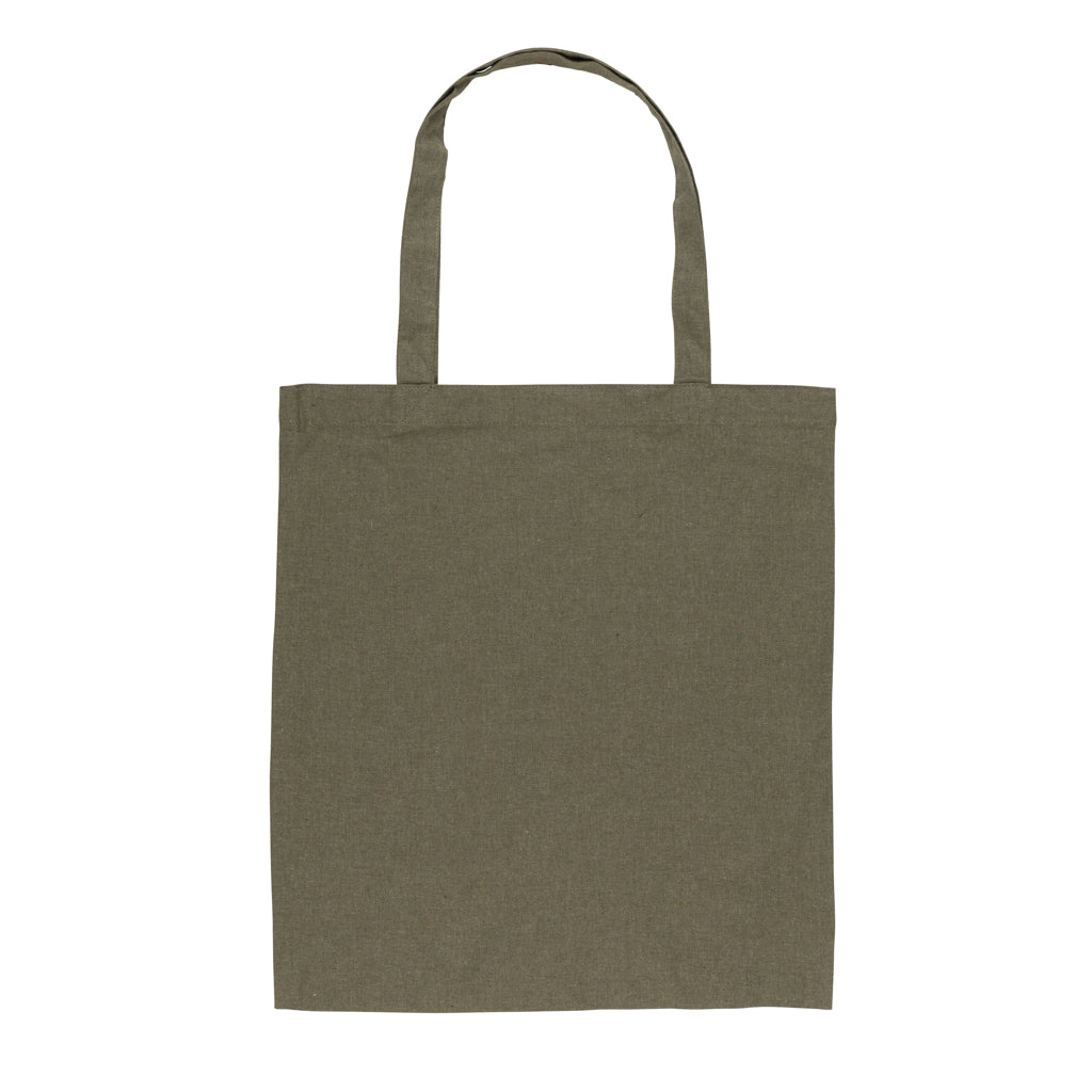 Impact AWARE™ gerecycled katoenen draagtas 145gsm