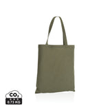 Impact AWARE™ gerecycled katoenen draagtas 145gsm