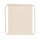 Impact AWARE™ gerecycled katoenen rugzak met trekkoord 145gr