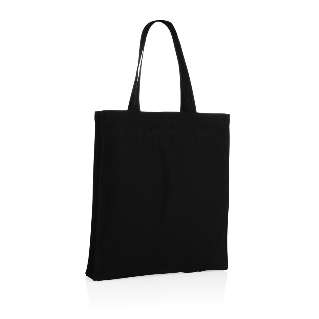 Impact AWARE™ gerecycled katoenen draagtas met bodem 145gsm