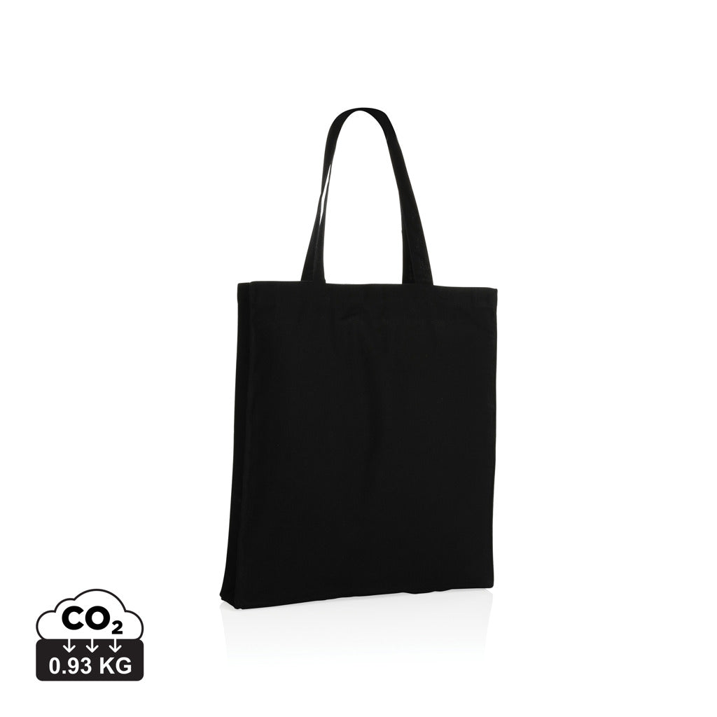 Impact AWARE™ gerecycled katoenen draagtas met bodem 145gsm