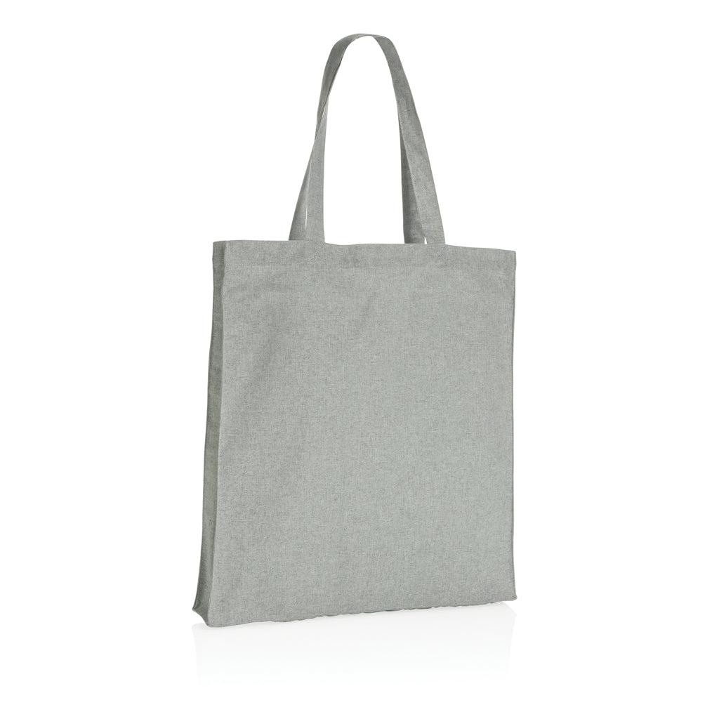 Impact AWARE™ gerecycled katoenen draagtas met bodem 145gsm