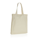 Impact AWARE™ gerecycled katoenen draagtas met bodem 145gsm