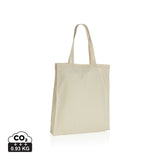 Impact AWARE™ gerecycled katoenen draagtas met bodem 145gsm