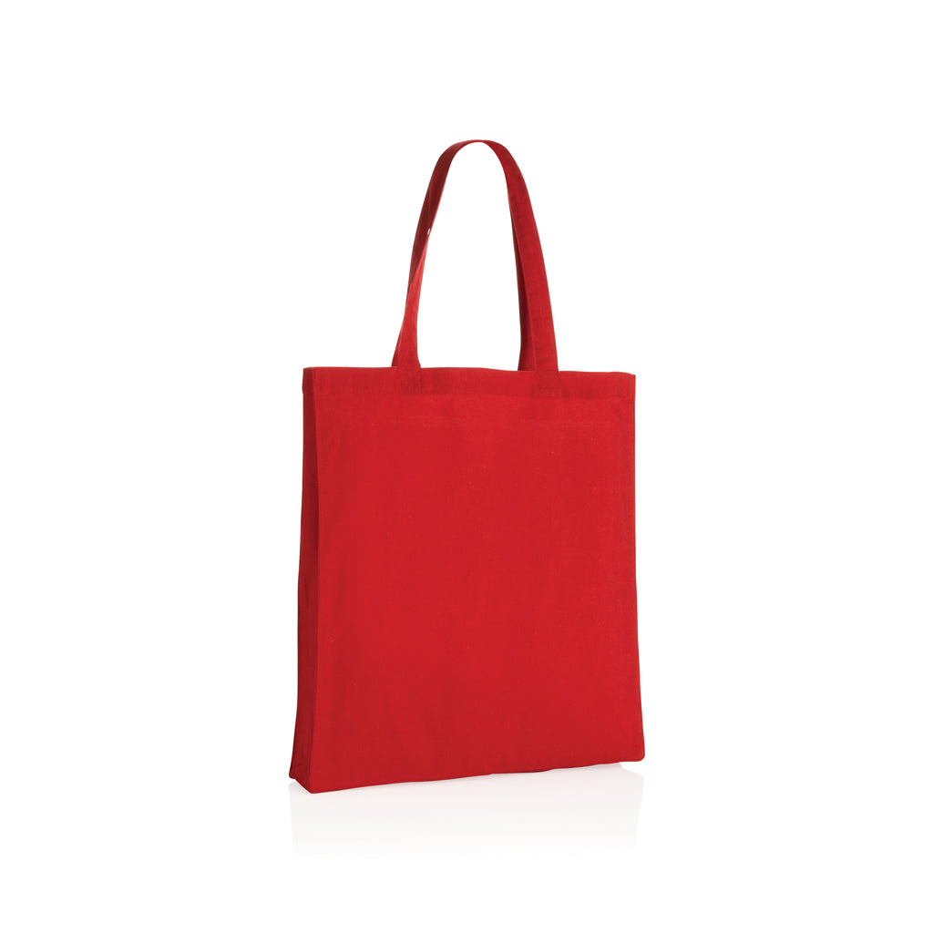 Impact AWARE™ gerecycled katoenen draagtas met bodem 145gsm