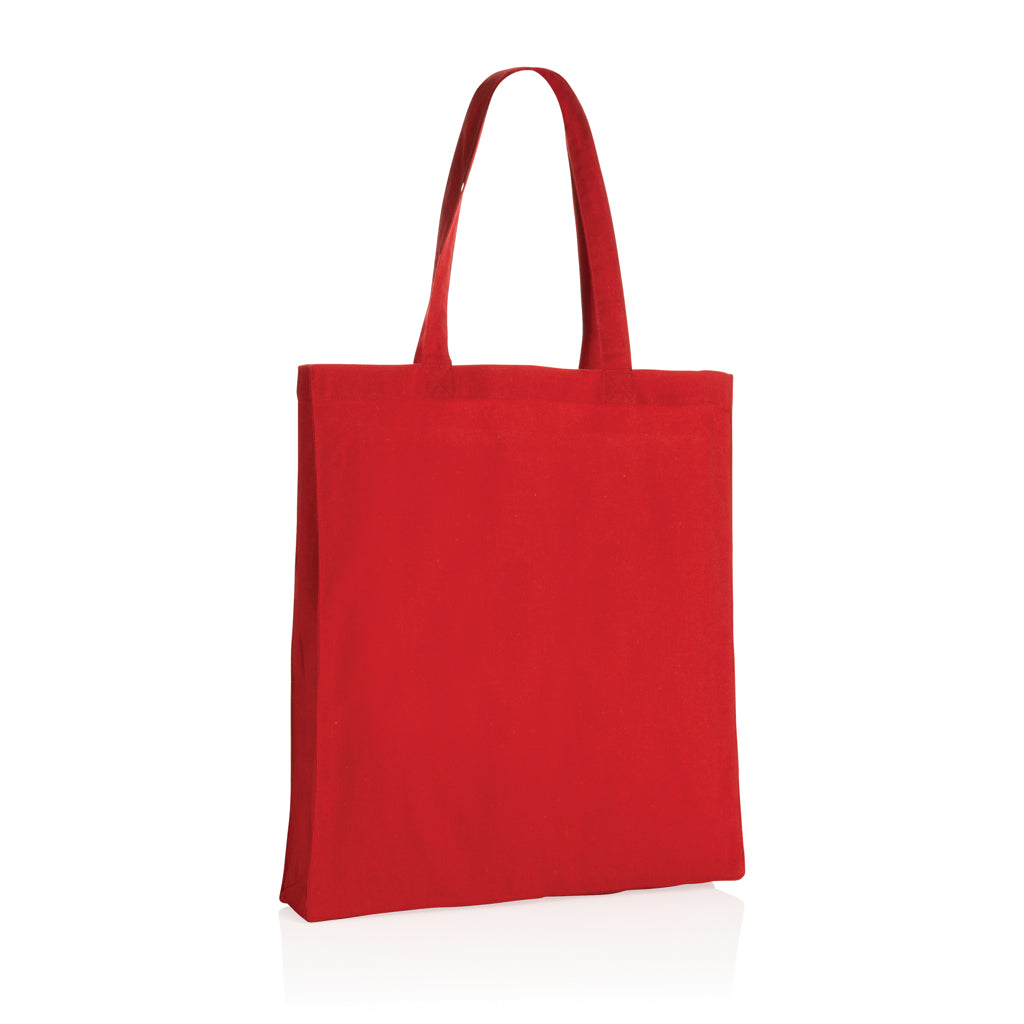 Impact AWARE™ gerecycled katoenen draagtas met bodem 145gsm