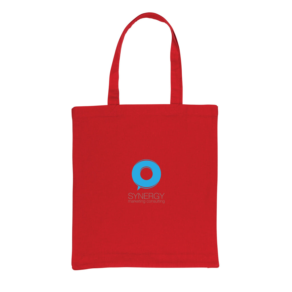 Impact AWARE™ gerecycled katoenen draagtas met bodem 145gsm
