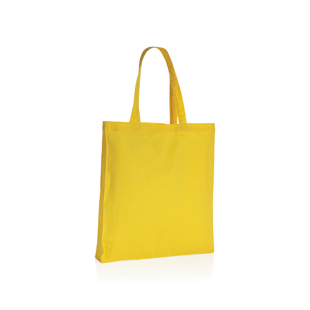 Impact AWARE™ gerecycled katoenen draagtas met bodem 145gsm