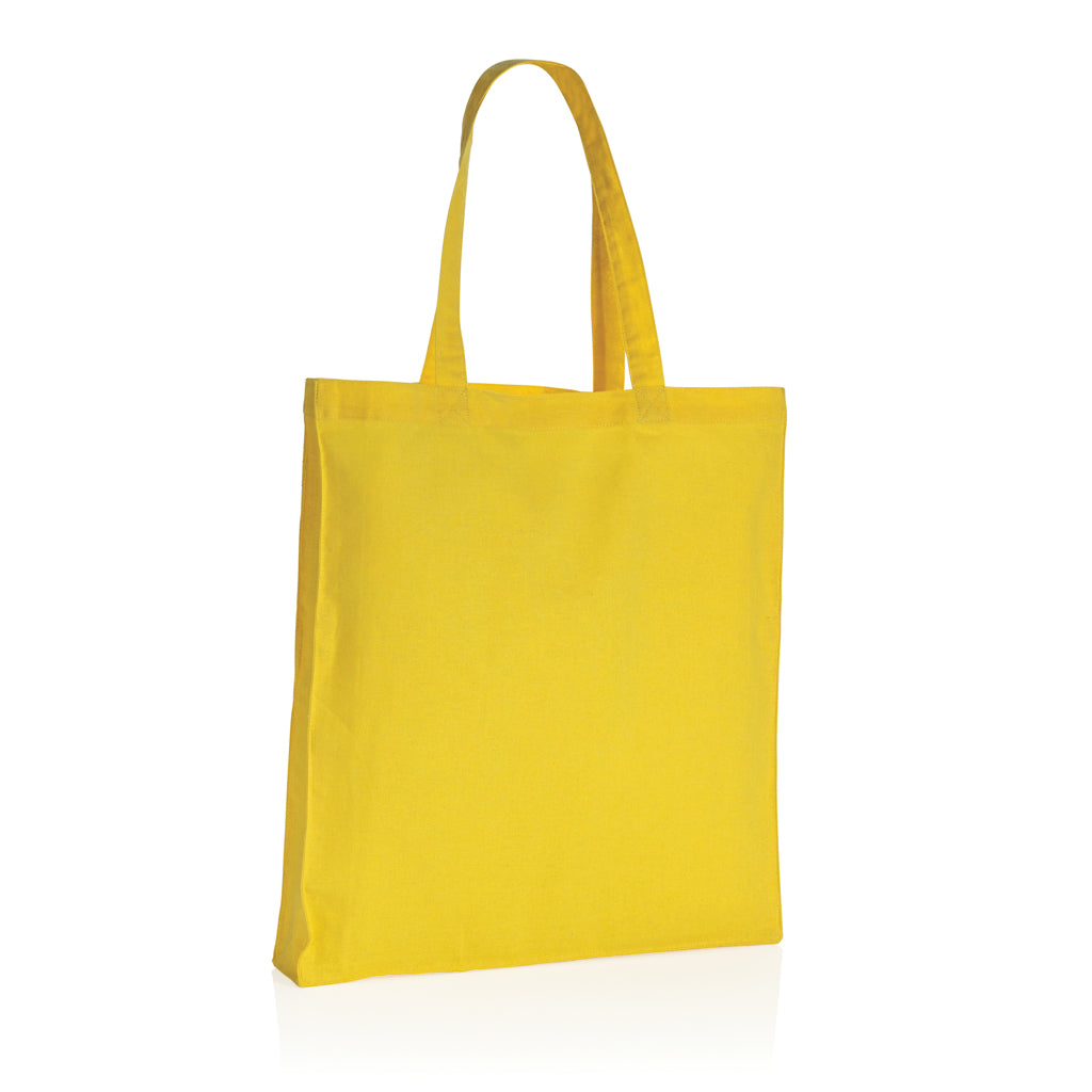 Impact AWARE™ gerecycled katoenen draagtas met bodem 145gsm