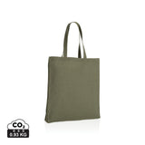 Impact AWARE™ gerecycled katoenen draagtas met bodem 145gsm