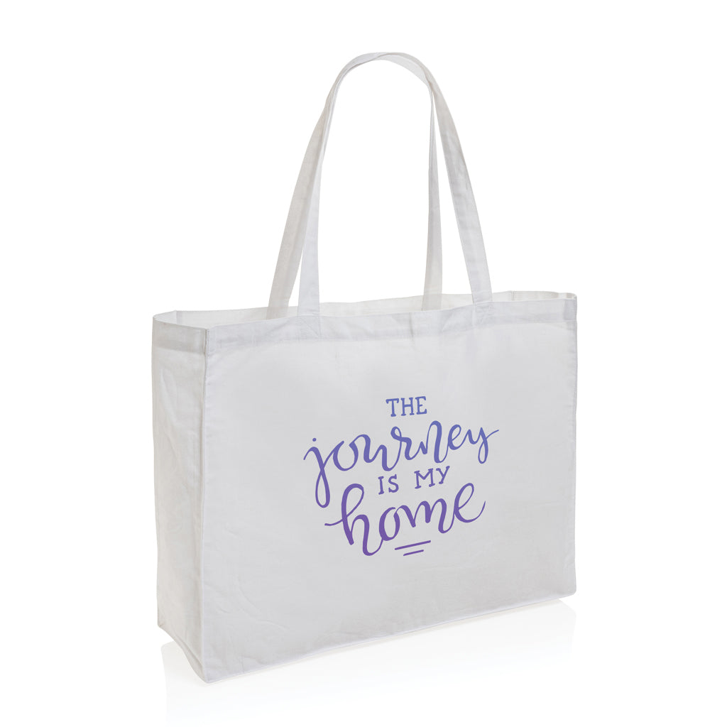 Impact AWARE ™ gerecycled katoenen shopper 145gsm
