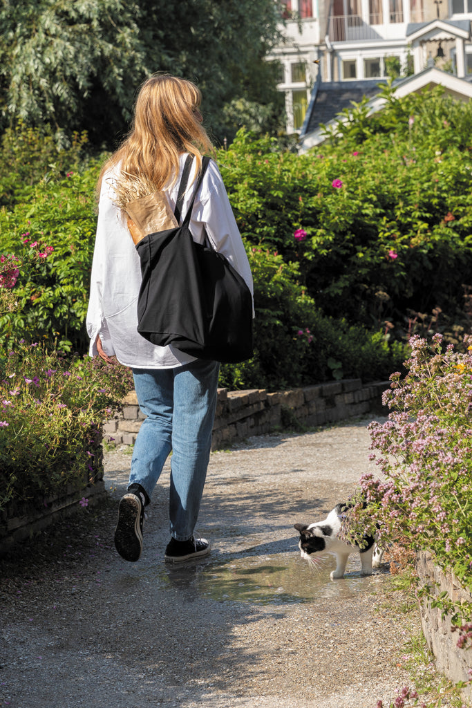 Impact AWARE ™ gerecycled katoenen shopper 145gsm
