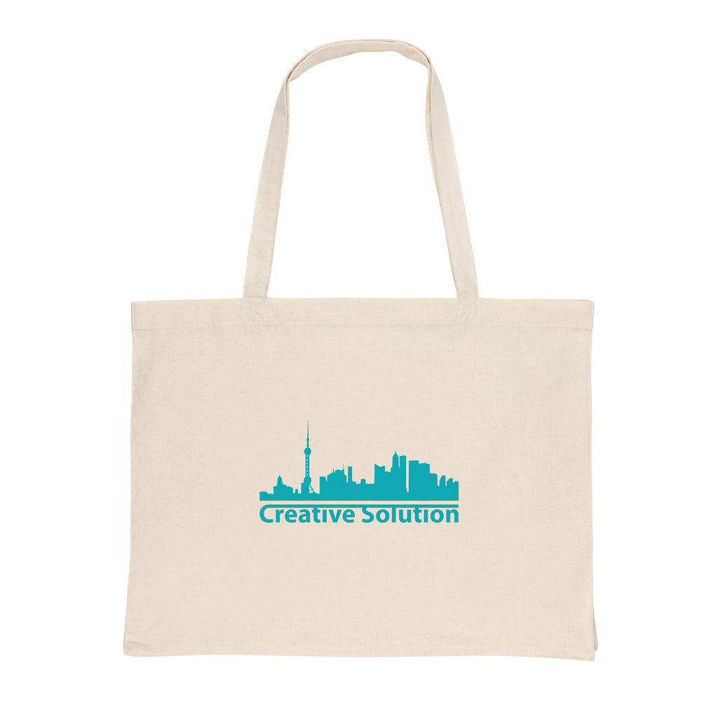 Impact AWARE ™ gerecycled katoenen shopper 145gsm