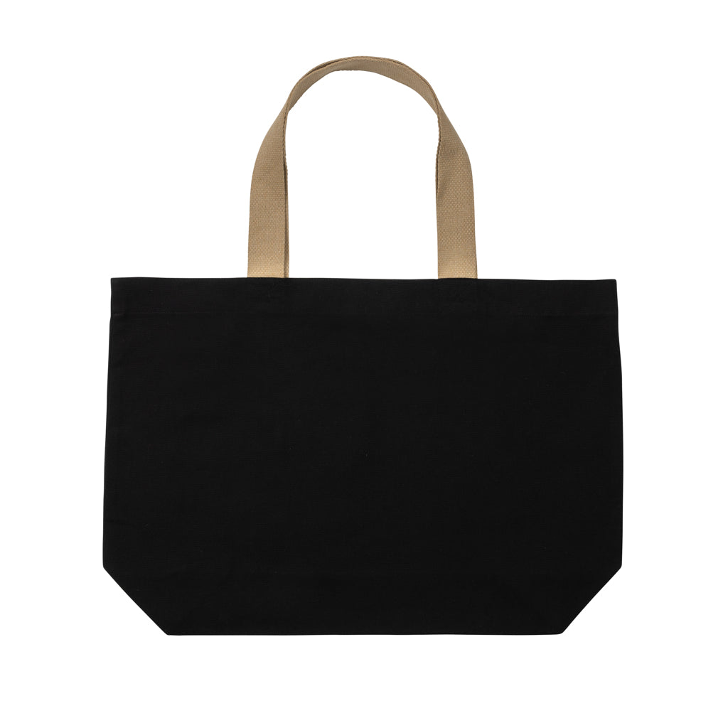Impact Aware™ recycled canvas XL draagtas 240gsm ongeverfd