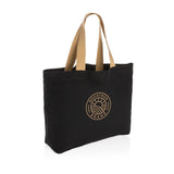 Impact Aware™ recycled canvas XL draagtas 240gsm ongeverfd