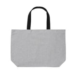 Impact Aware™ recycled canvas XL draagtas 240gsm ongeverfd
