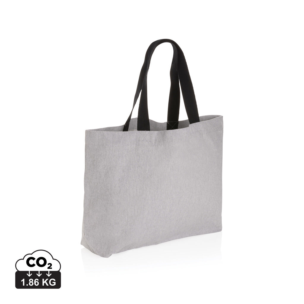 Impact Aware™ recycled canvas XL draagtas 240gsm ongeverfd