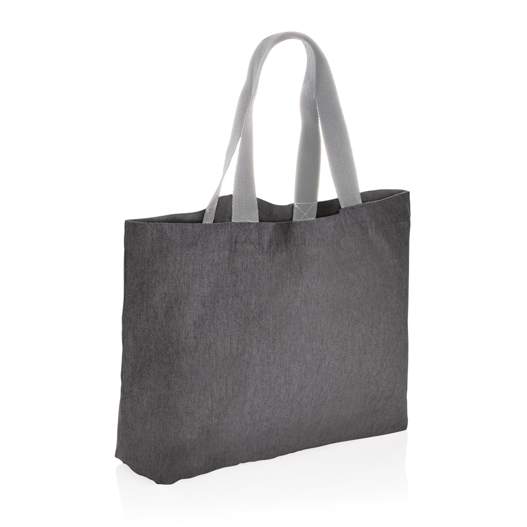 Impact Aware™ recycled canvas XL draagtas 240gsm ongeverfd