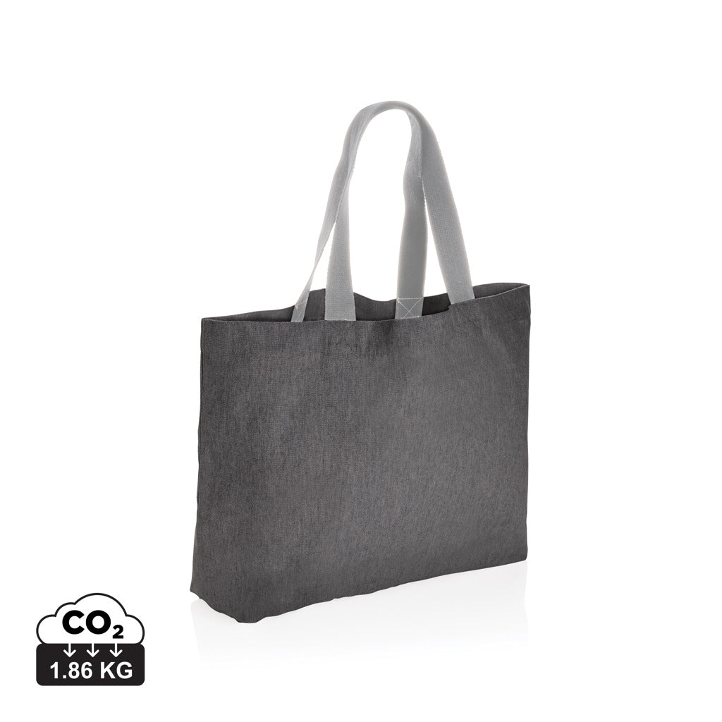 Impact Aware™ recycled canvas XL draagtas 240gsm ongeverfd