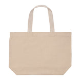 Impact Aware™ recycled canvas XL draagtas 240gsm ongeverfd