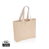 Impact Aware™ recycled canvas XL draagtas 240gsm ongeverfd