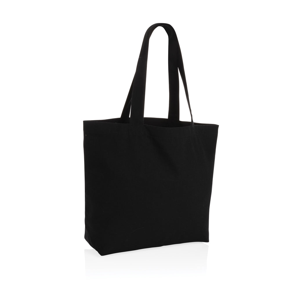 Impact Aware™ re-canvas shopper met vakje 240gsm ongeverfd