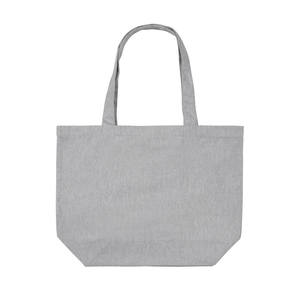 Impact Aware™ re-canvas shopper met vakje 240gsm ongeverfd