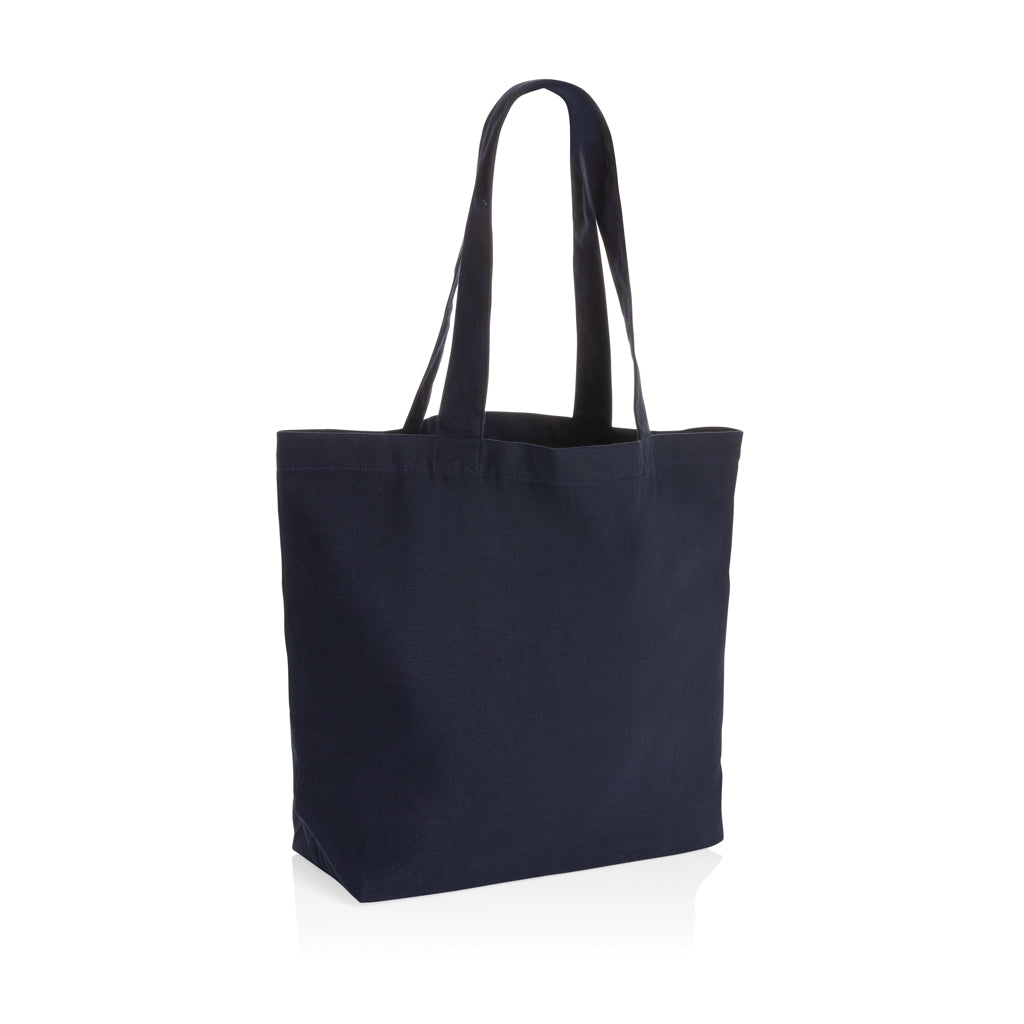 Impact Aware™ re-canvas shopper met vakje 240gsm ongeverfd