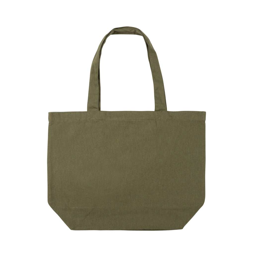 Impact Aware™ re-canvas shopper met vakje 240gsm ongeverfd