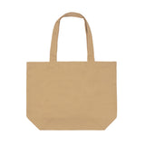 Impact Aware™ re-canvas shopper met vakje 240gsm ongeverfd