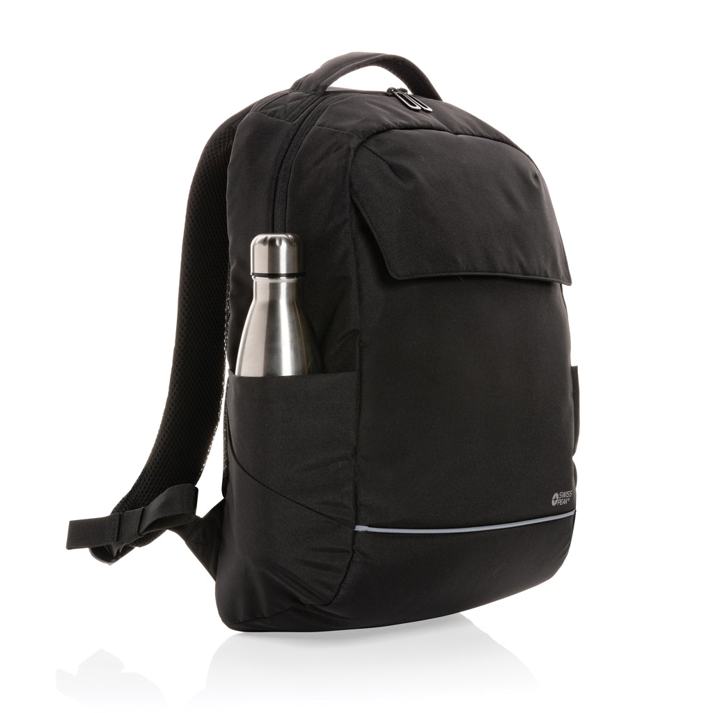 Swiss Peak Brooke AWARE™ RPET daily 15.6" laptop rugzak