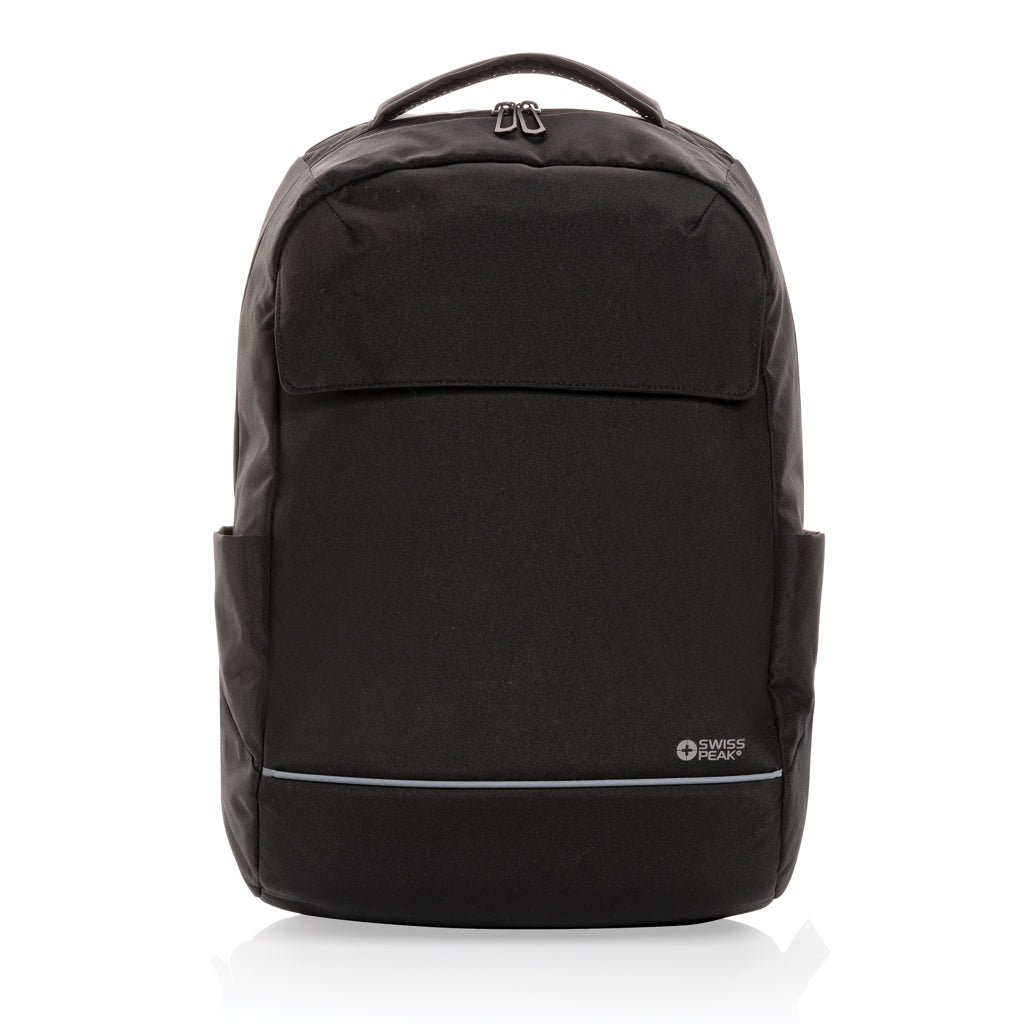 Swiss Peak Brooke AWARE™ RPET daily 15.6" laptop rugzak