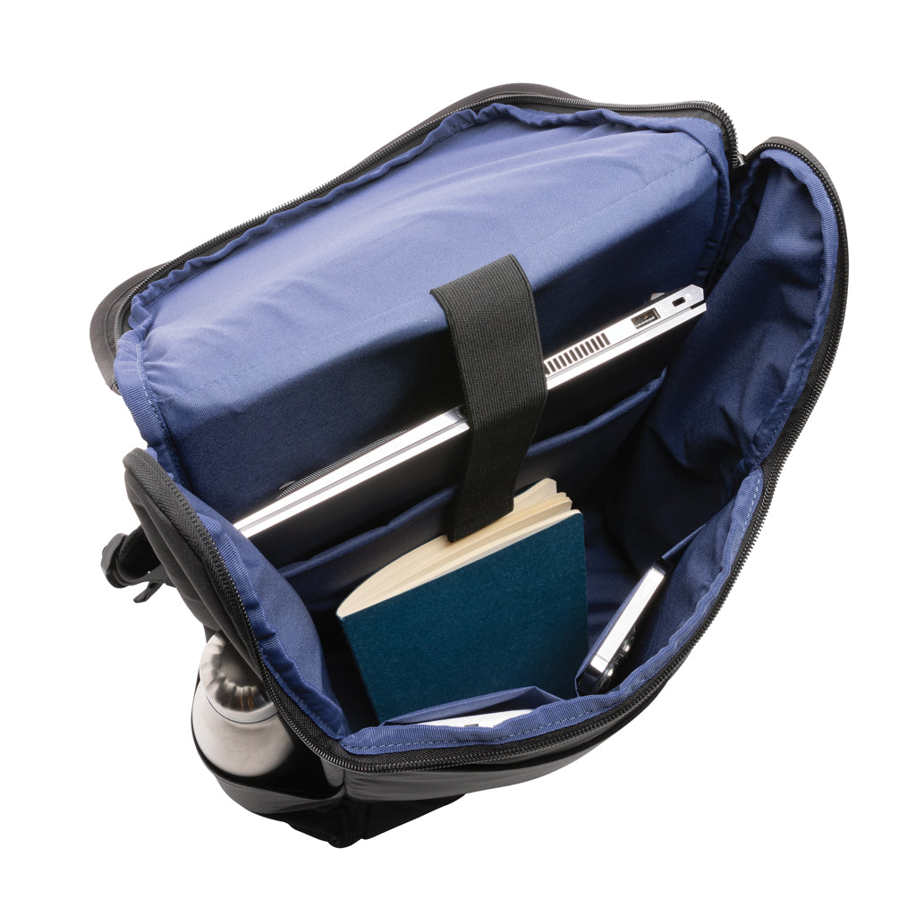 Swiss Peak Fern AWARE™ RPET allover zip 15" laptop rugzak