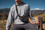 Crescent AWARE™ RPET halve maan sling bag
