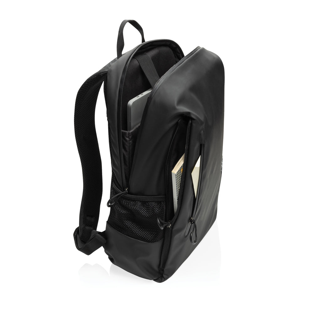 Lima Aware™ RPET waterbestendige 15,6 inch laptop rugzak
