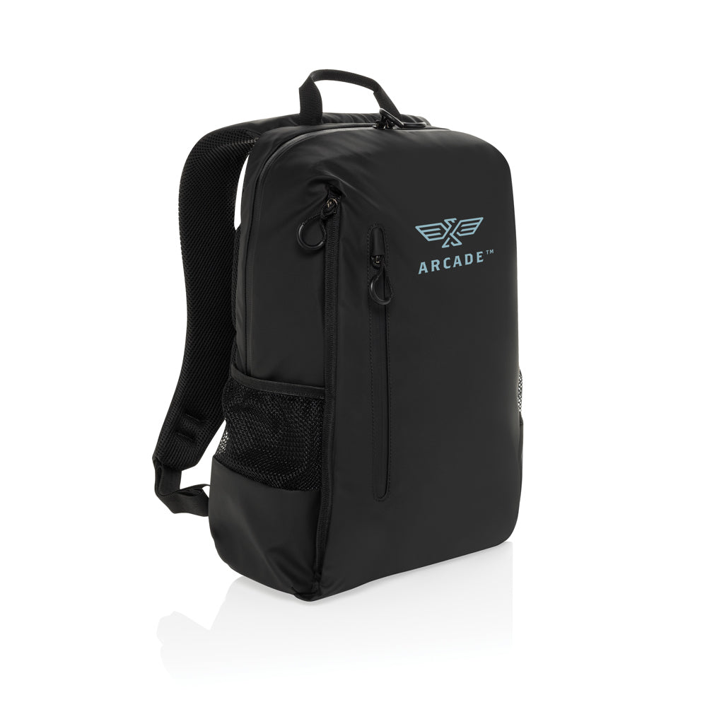 Lima Aware™ RPET waterbestendige 15,6 inch laptop rugzak