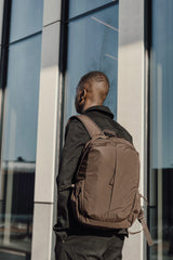 KENTO URBAN RCS  recycled nylon 15,6 inch rugzak met voorvak