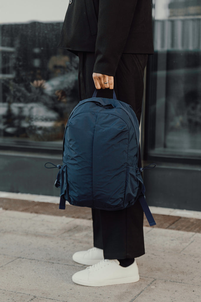 KENTO URBAN RCS  recycled nylon 15,6 inch rugzak met voorvak