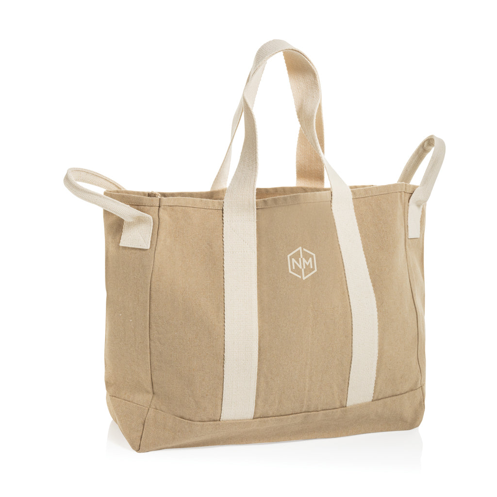 BEAU AWARE™ strandtas van 400gsm gerecycled canvas