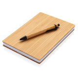 A5 Bamboe notitieboek & pen set