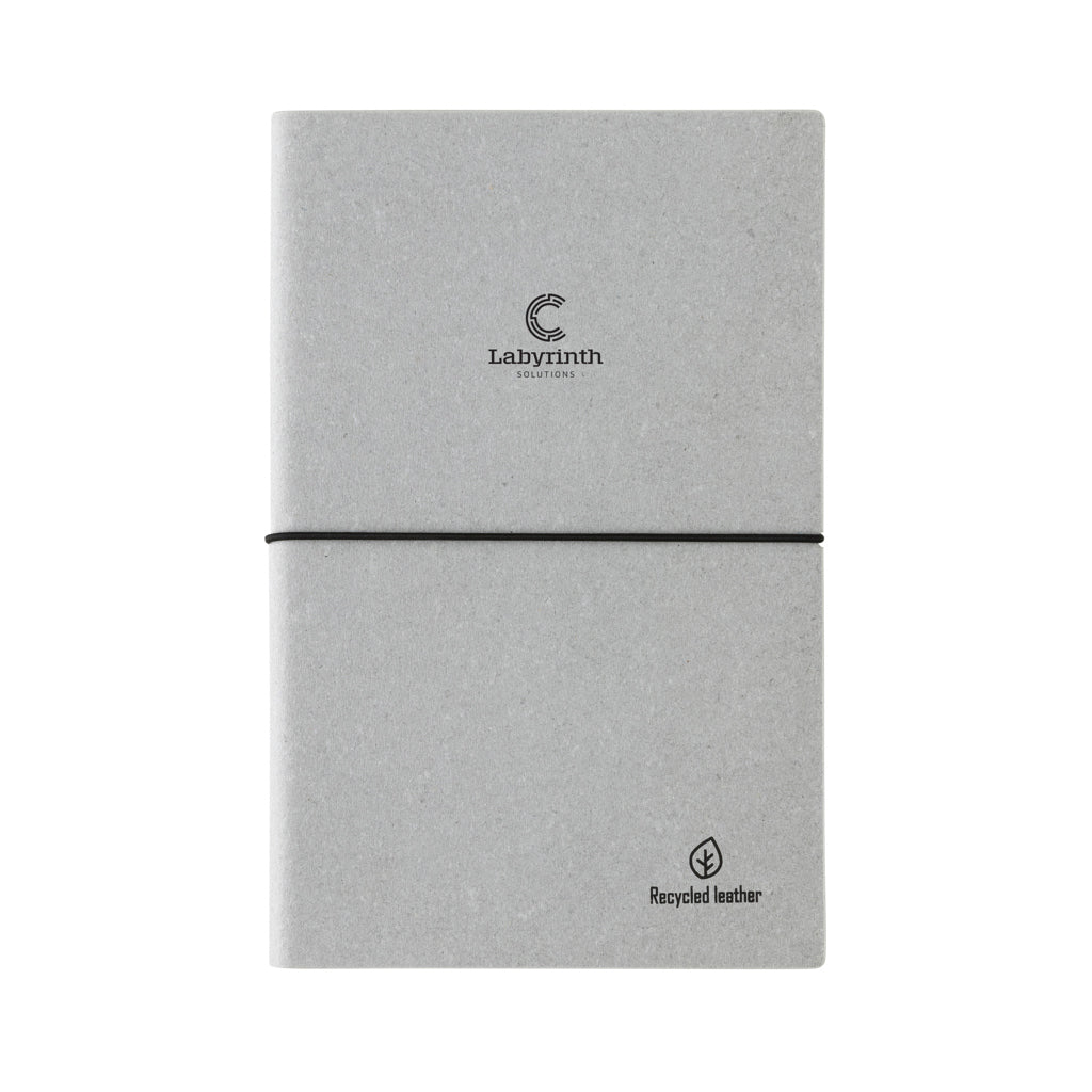 GRS A5 gerecycled lederen notitieboek