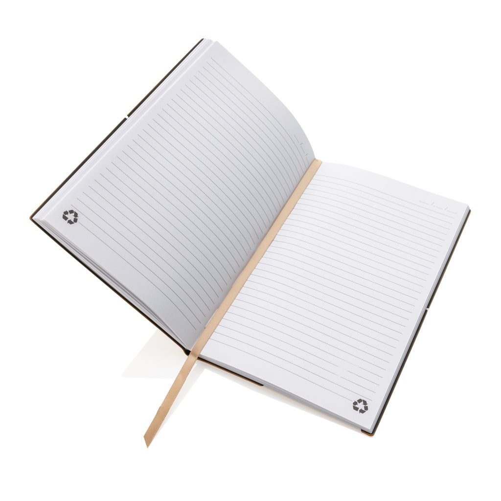 GRS A5 gerecycled lederen notitieboek